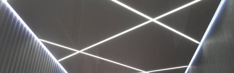 Световые линии в интерьере